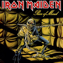 Iron Maiden - Piece Of Mind album cover