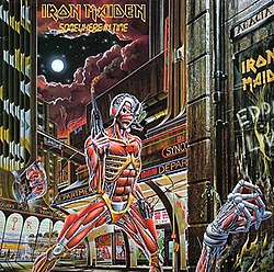 Iron Maiden - Somewhere In Time album cover